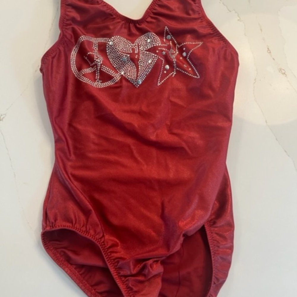 Go For the Gold Leotard: Size XL